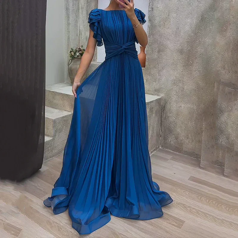 Abigail™ | Elegantes Plissiertes Abendkleid - Image 2