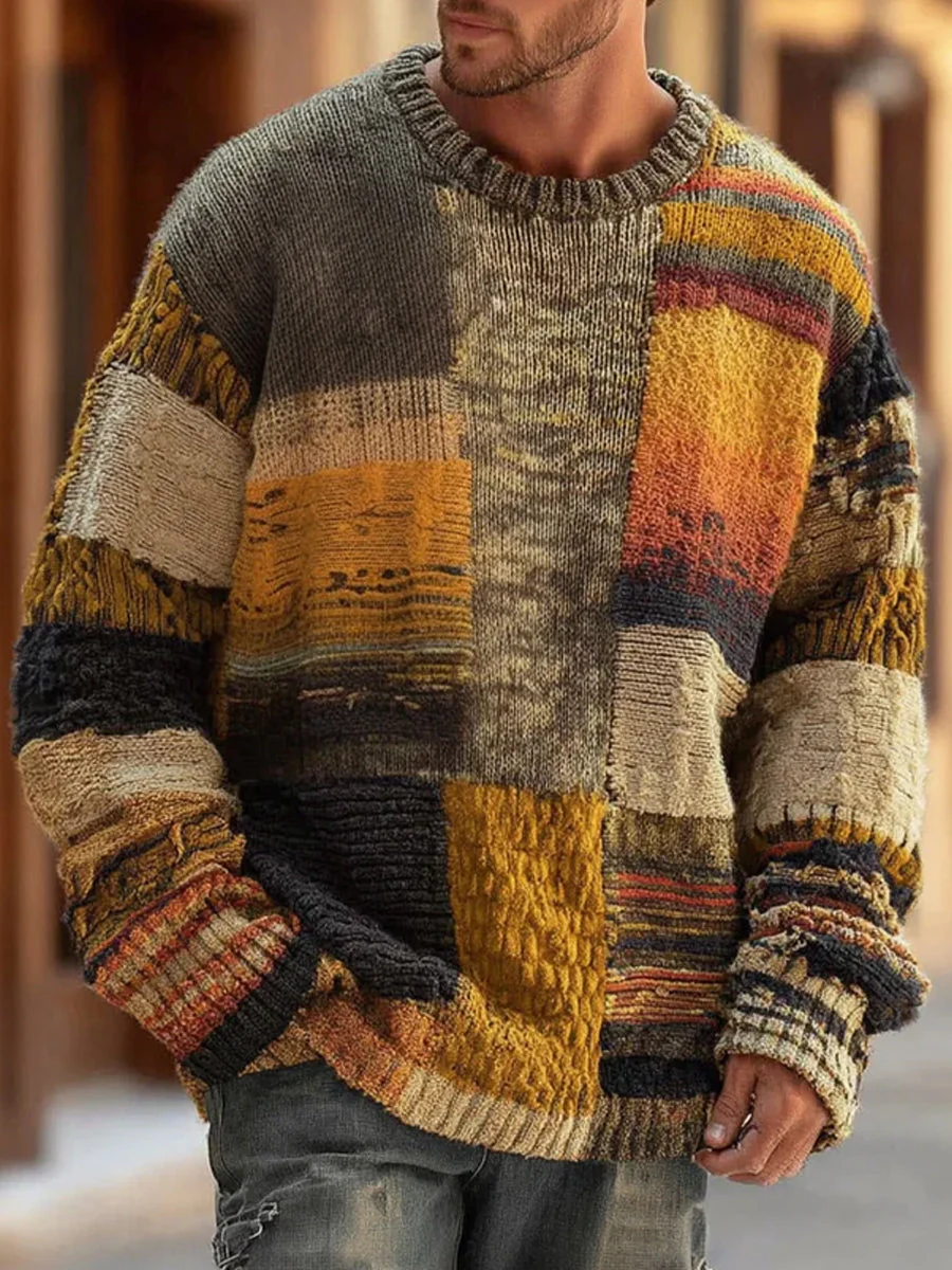 Abstract Strickpullover von GATEN