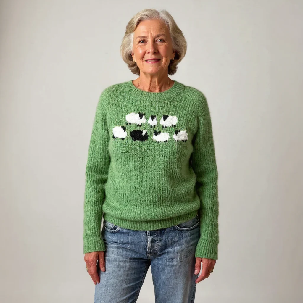 Addison | Vintage Isländischer Pullover