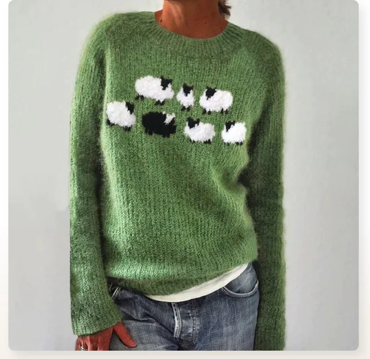 Addison | Vintage Isländischer Pullover - Image 3
