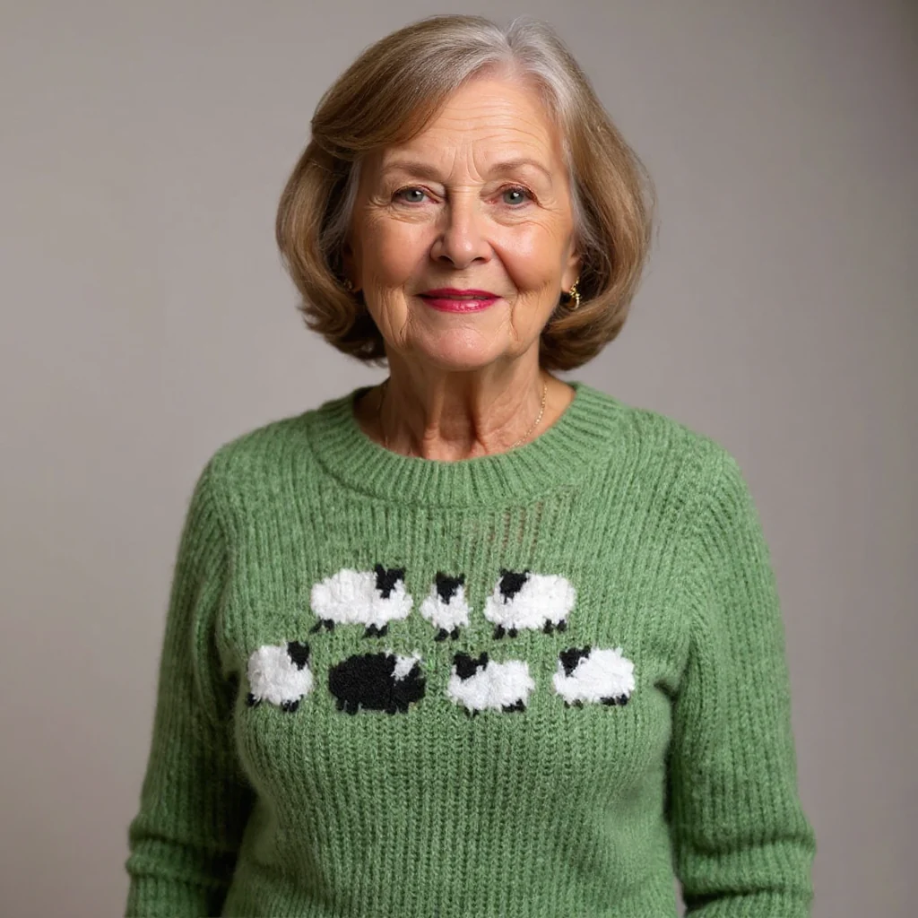 Addison | Vintage Isländischer Pullover - Image 4