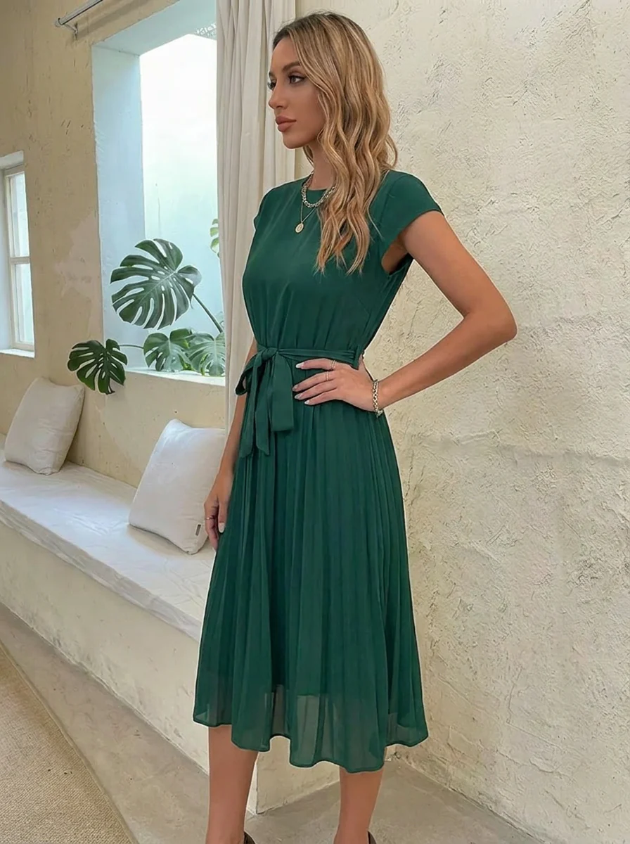 Adele™ - Kleid mit V-Ausschnitt - Image 2