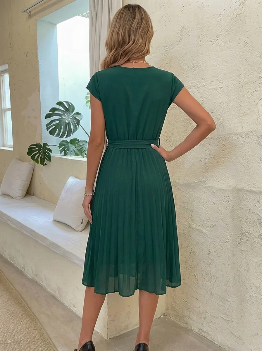 Adele™ - Kleid mit V-Ausschnitt - Image 4
