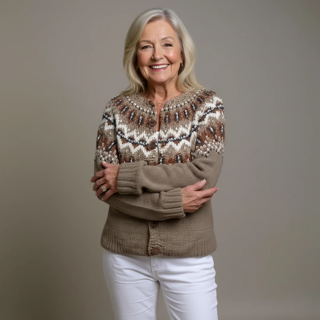 Adeline | Vintage Isländischer Cardigan - Image 3