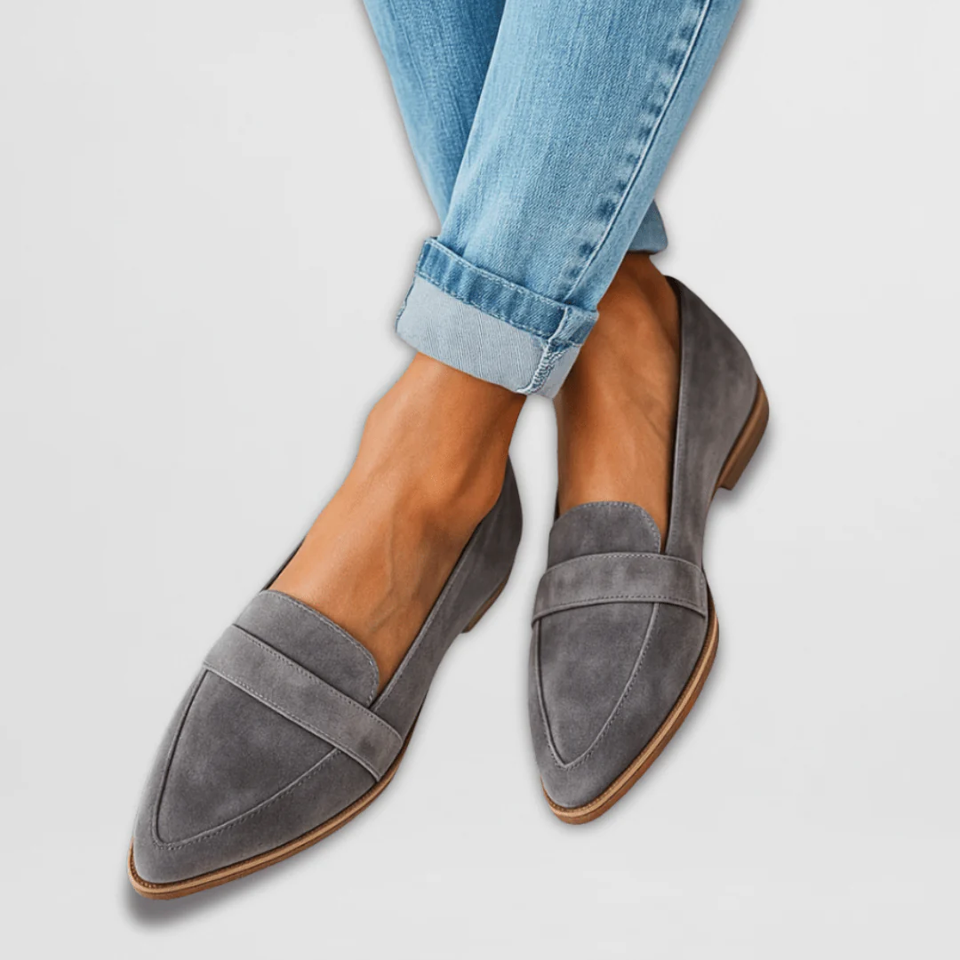 Alessia | Weiche Wildleder Slipper - Image 2