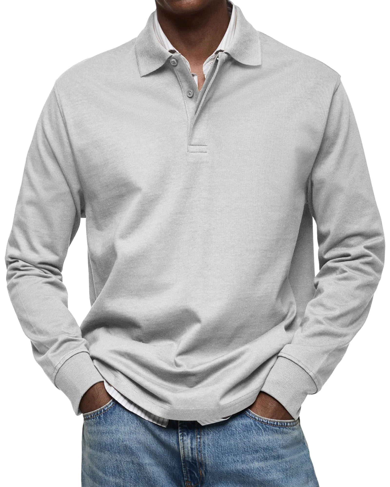 Alex™ - Langärmliges Freizeit-Polo - Image 4
