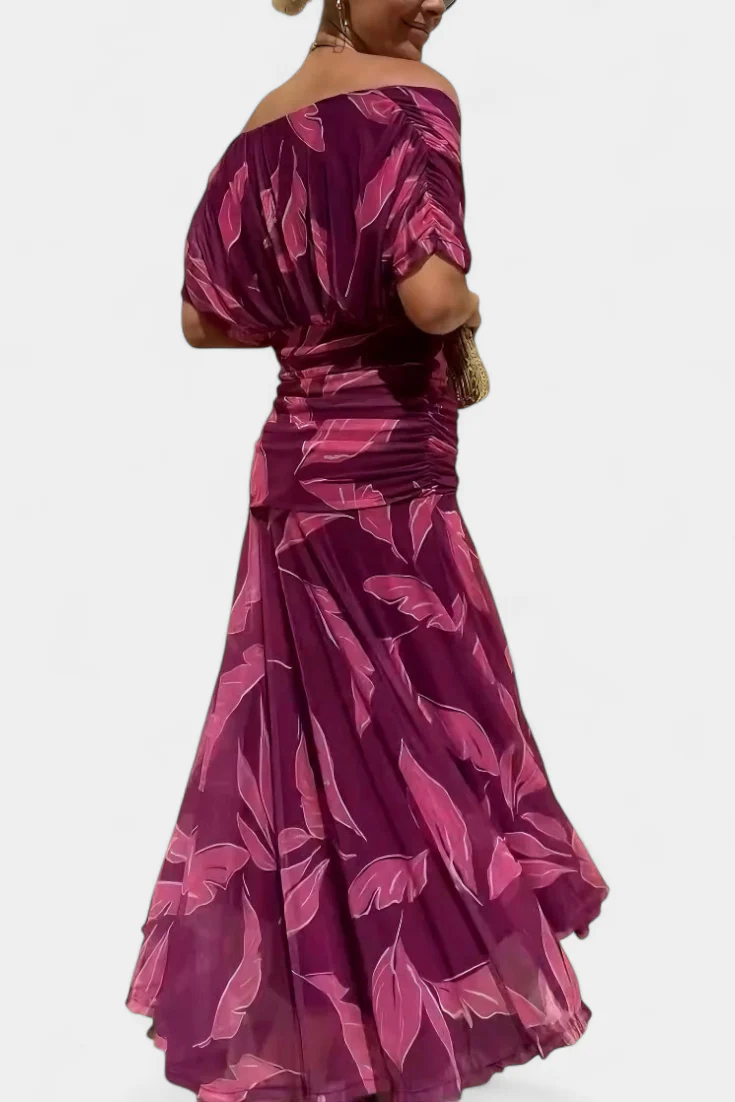 Alondra™ | V-Ausschnitt Langes Floral-Maxikleid - Image 5