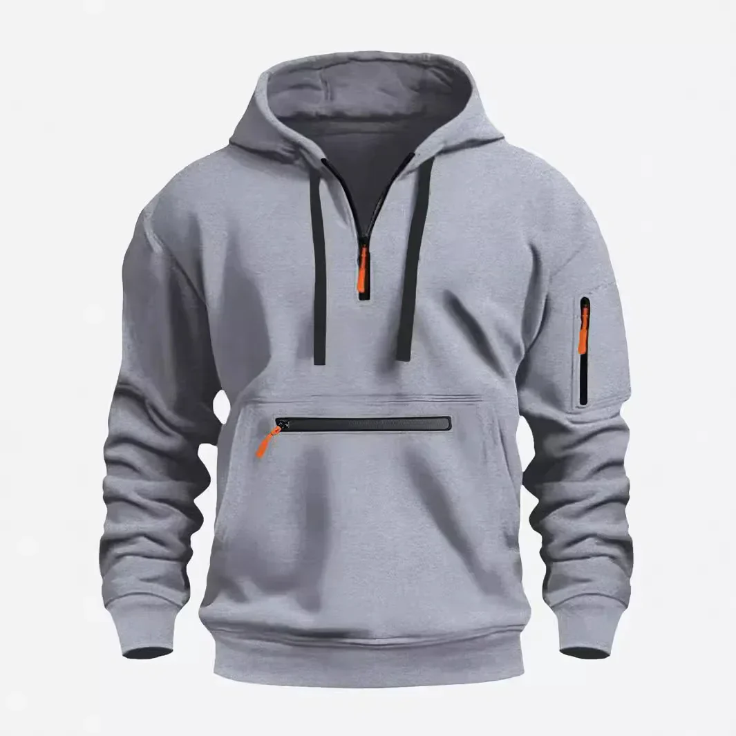 AlpenNord | Kapuzen-Zip-Up Sweatshirt - Image 4