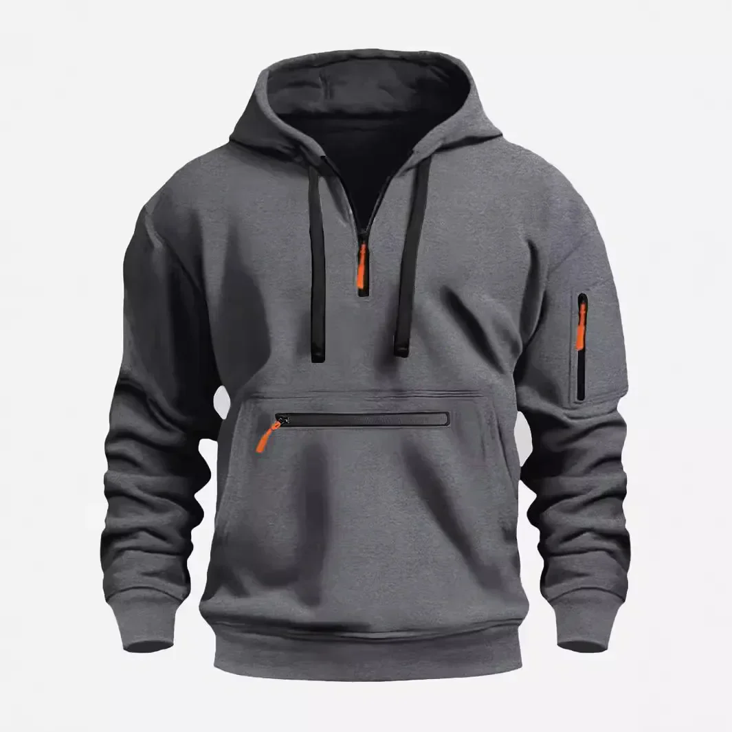 AlpenNord | Kapuzen-Zip-Up Sweatshirt - Image 8