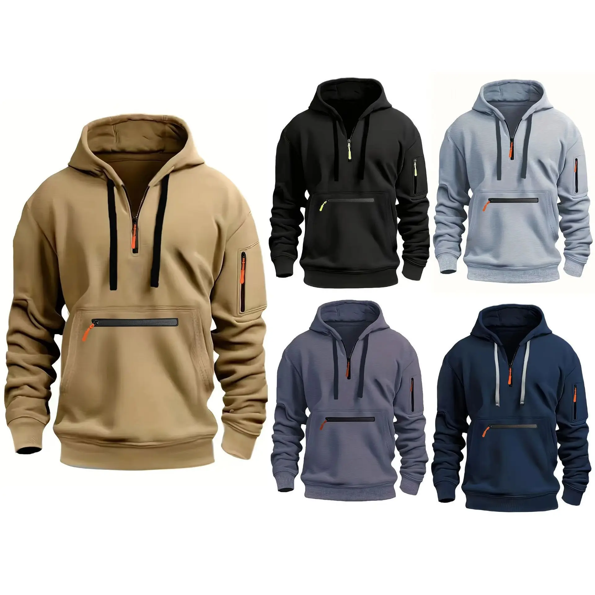 AlpenNord | Kapuzen-Zip-Up Sweatshirt - Image 9