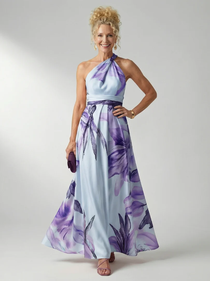 Amiel | Leichtes Blumenkleid Maxi - Image 5