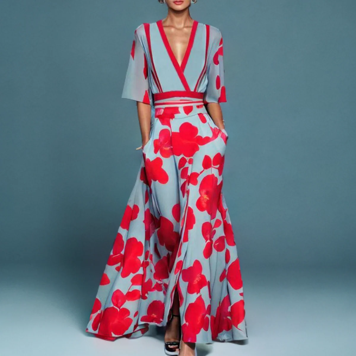 Andrina - Kleid mit eleganten Ärmeln - Image 2