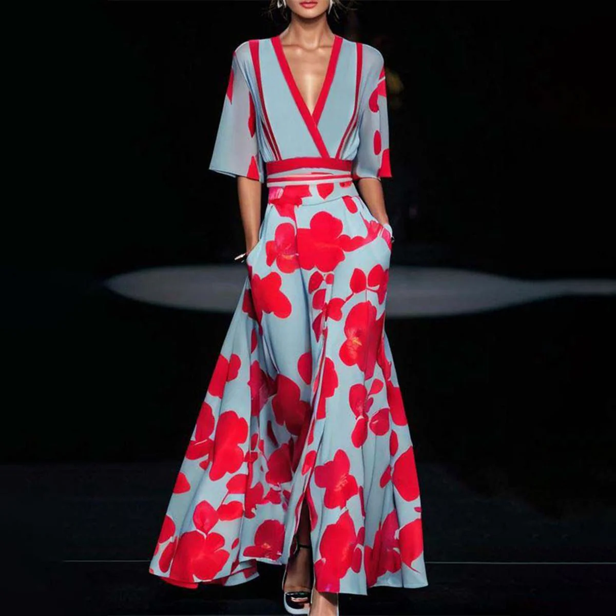 Andrina - Kleid mit eleganten Ärmeln - Image 3