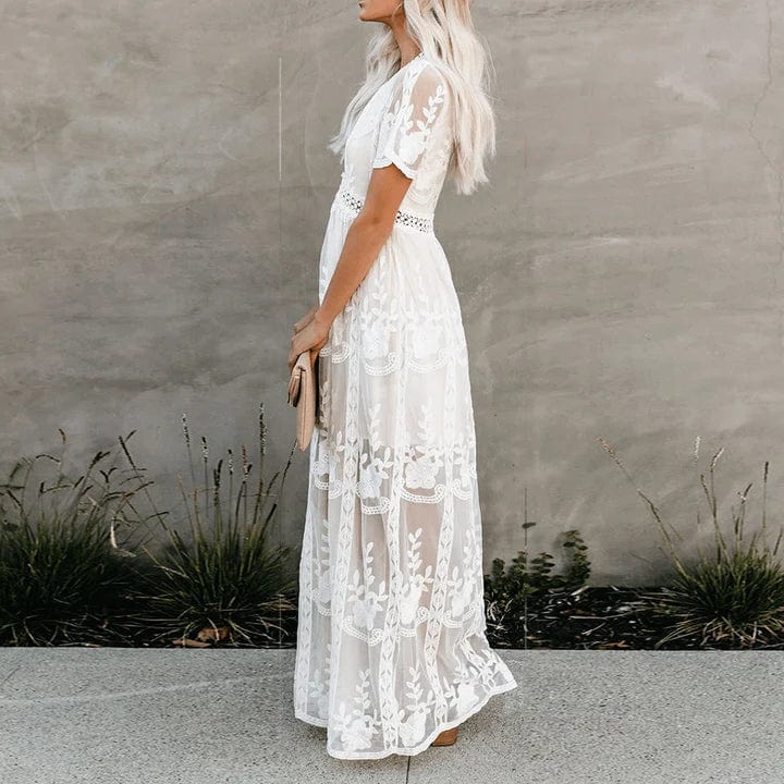 Aniek™ - Maxi Spitzen Ibiza Kleid - Image 2