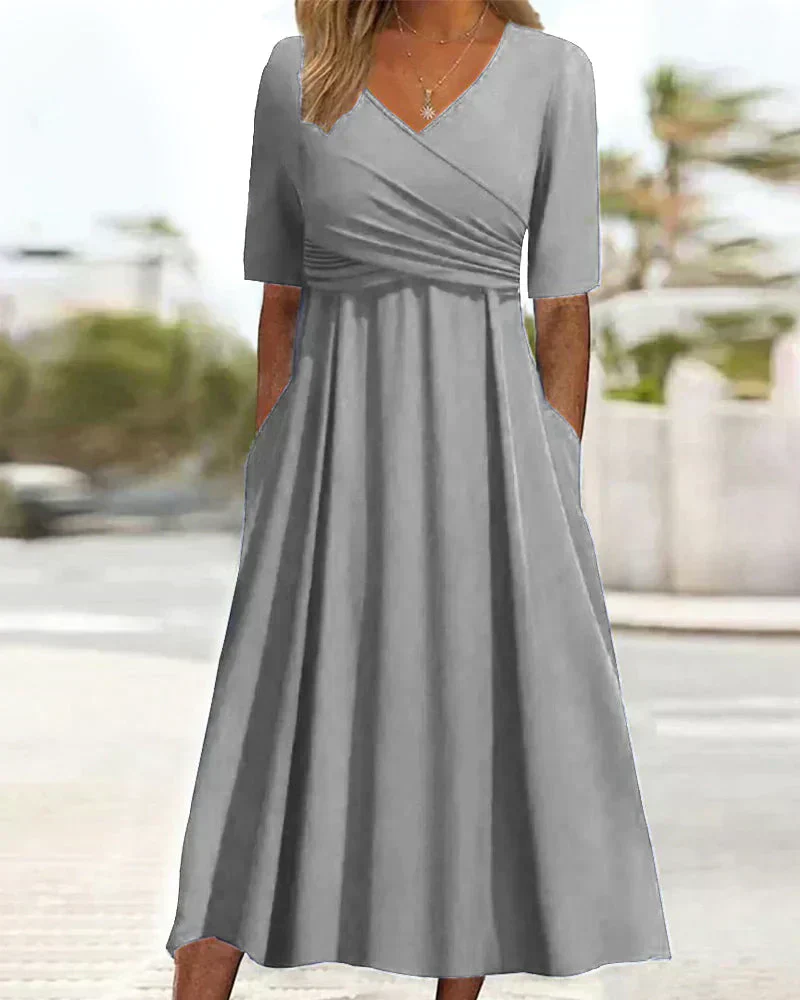 Anna™ - Wickelkleid mit kurzen Ärmeln - Image 2