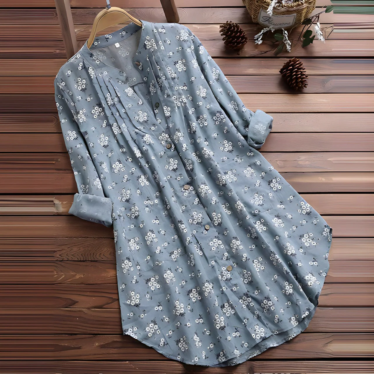Anne™ - Zeitloses Blumenshirt - Image 5