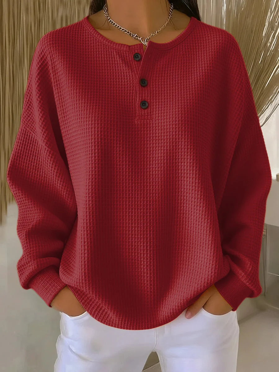 Anne | Lässiger Pullover mit Kragen - Image 3