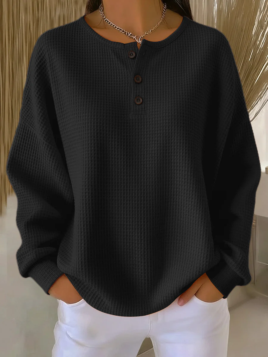 Anne | Lässiger Pullover mit Kragen - Image 4