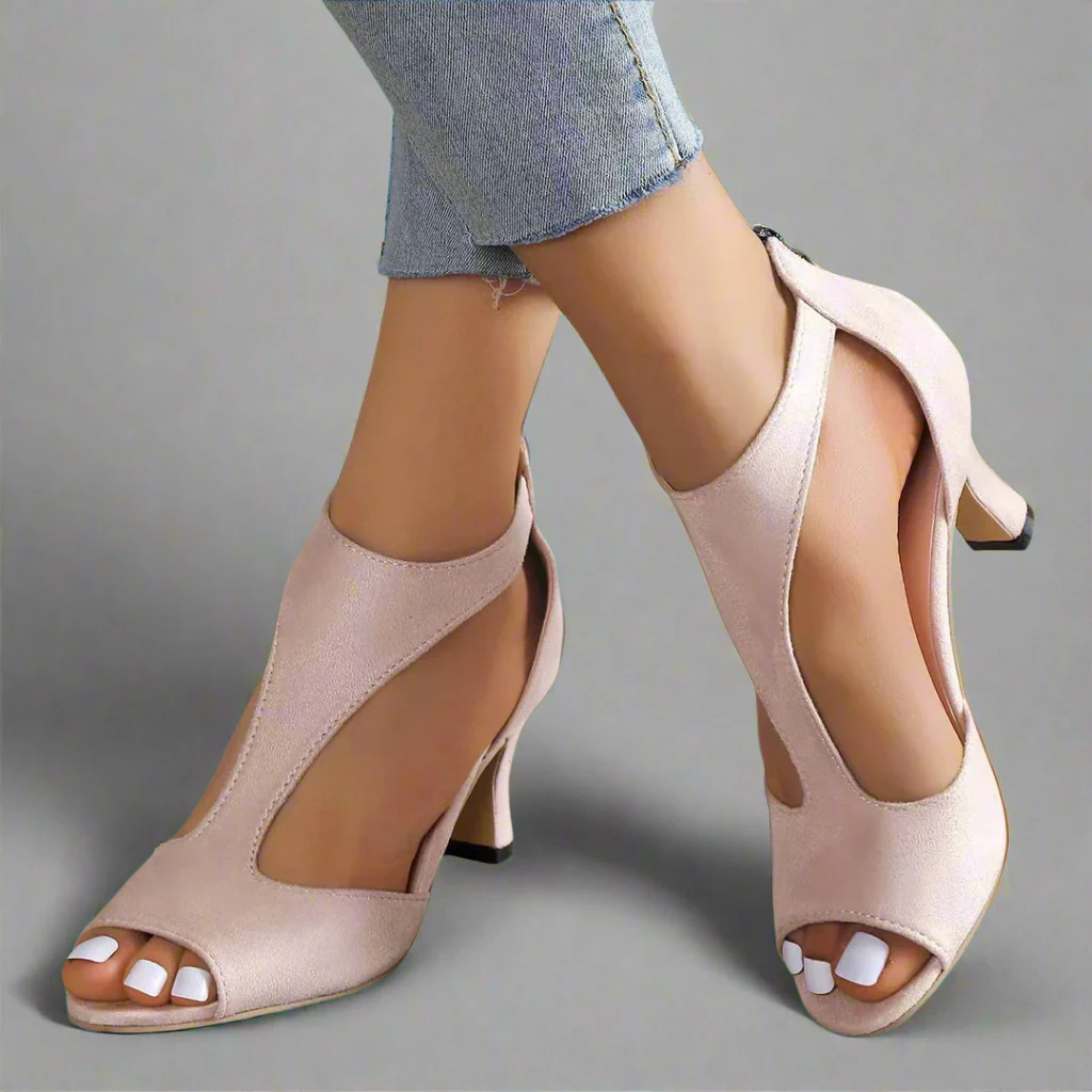 Annelie | Premium Stiletto Sandalen mit Reißverschluss - Image 3
