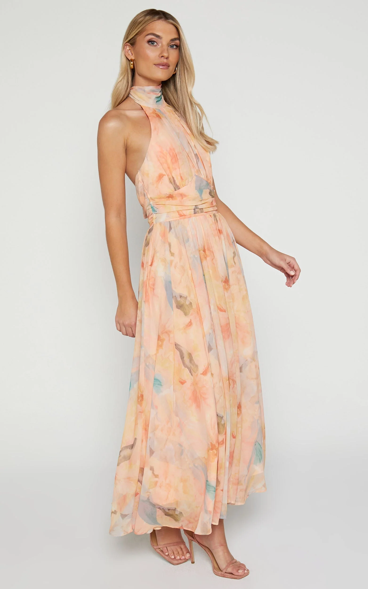 Antonella | Elegantes Halterneck-Maxikleid - Image 4