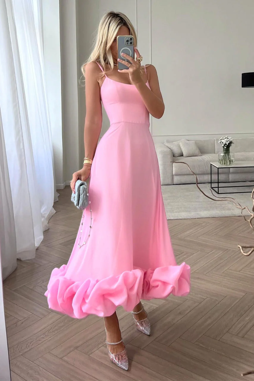 Ariana | Anmutiges Fließendes Kleid - Image 3