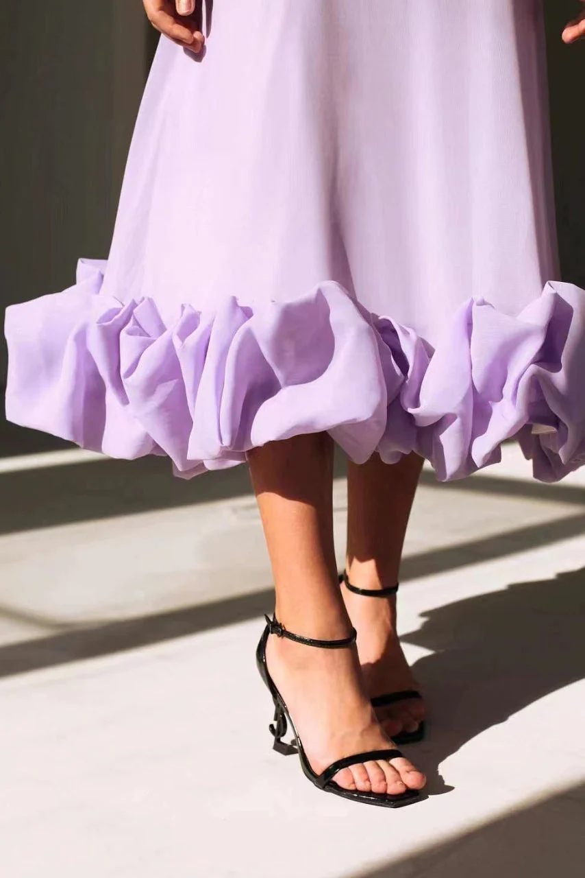 Ariana | Anmutiges Fließendes Kleid - Image 8