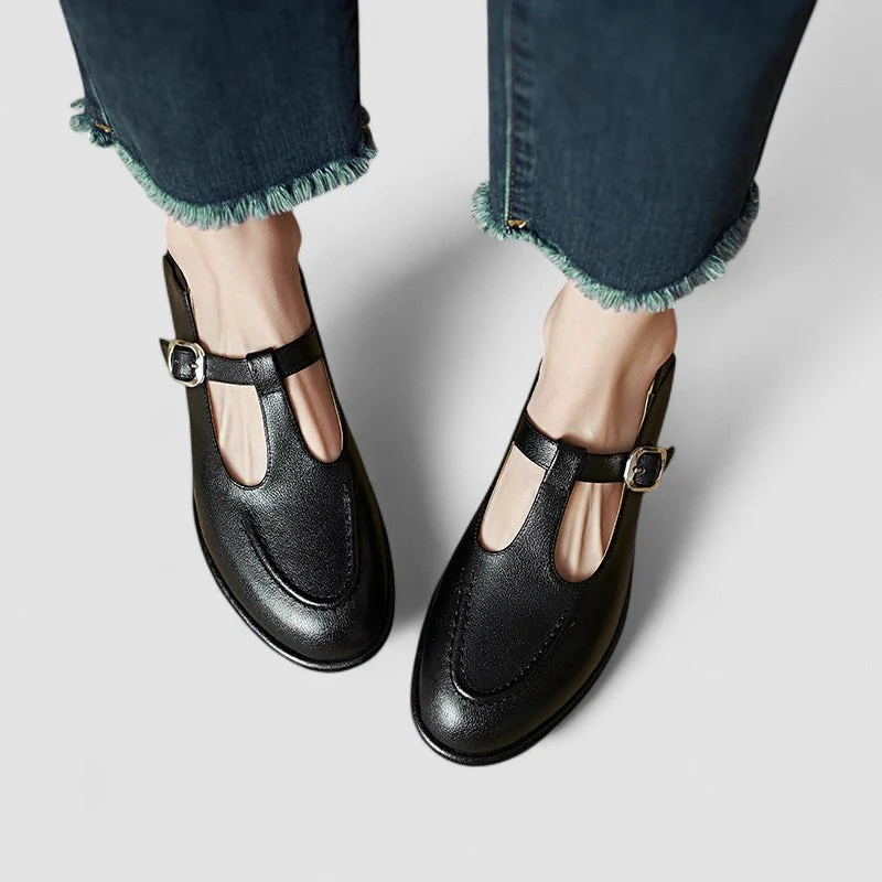 Ariyzzah | Orthopädische Mary Jane Schuhe mit niedrigem Absatz - Image 2