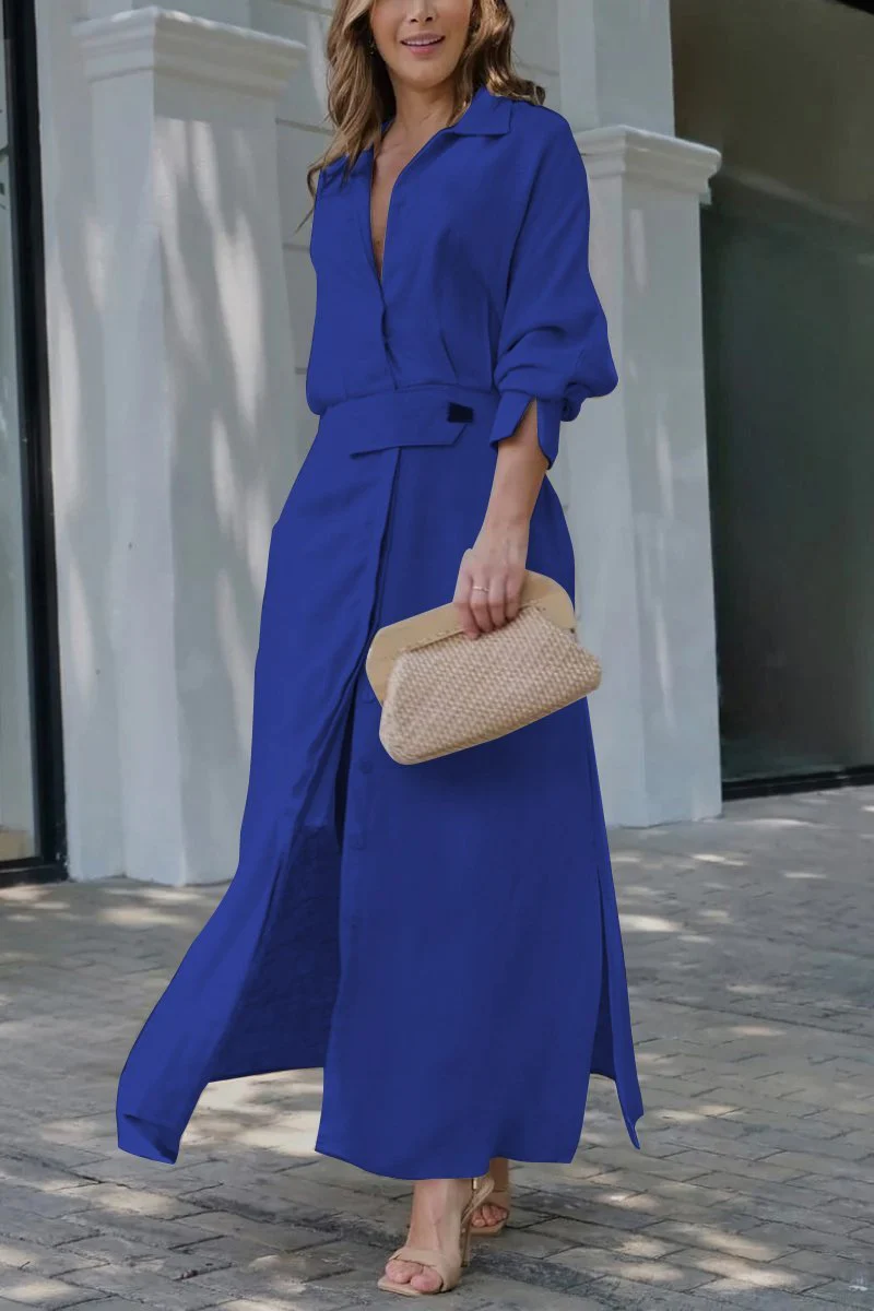 Arwen - Maxikleid mit V-Ausschnitt - Image 5