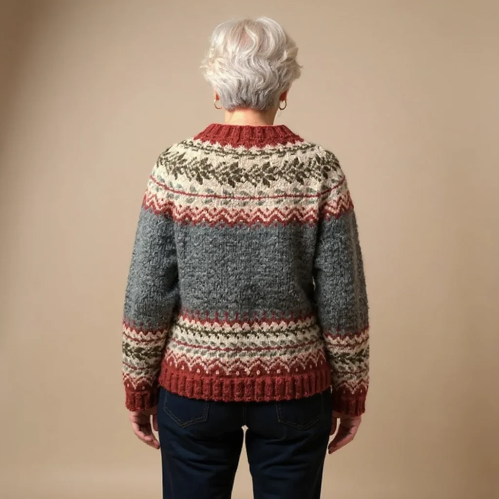 Atasha | Vintage Isländischer Cardigan - Image 2