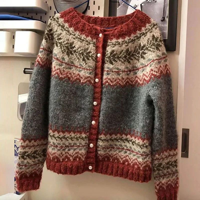 Atasha | Vintage Isländischer Cardigan - Image 3