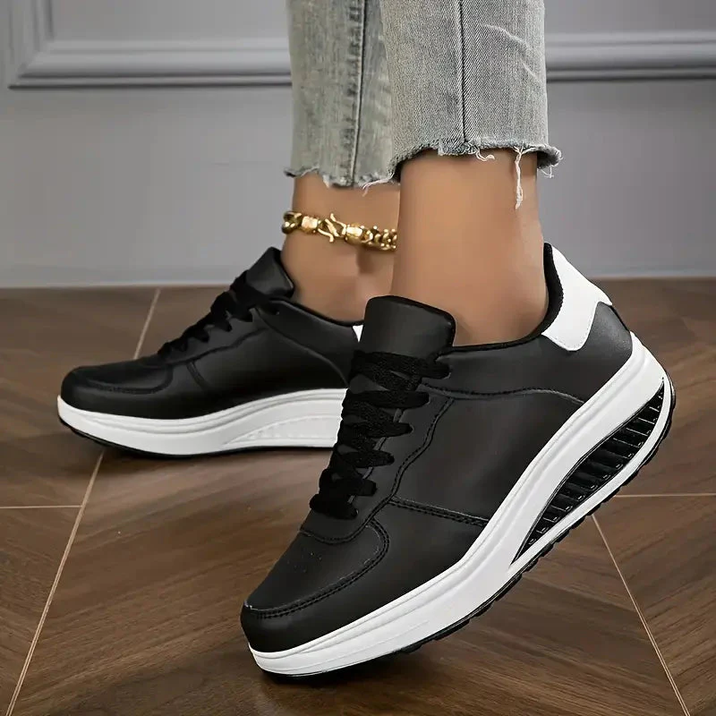 Atmungsaktive Plattform-Sneaker für Damenmode - Image 12