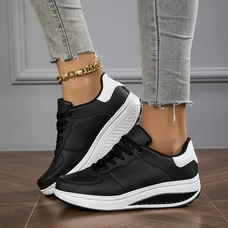 Atmungsaktive Plattform-Sneaker für Damenmode - Image 9