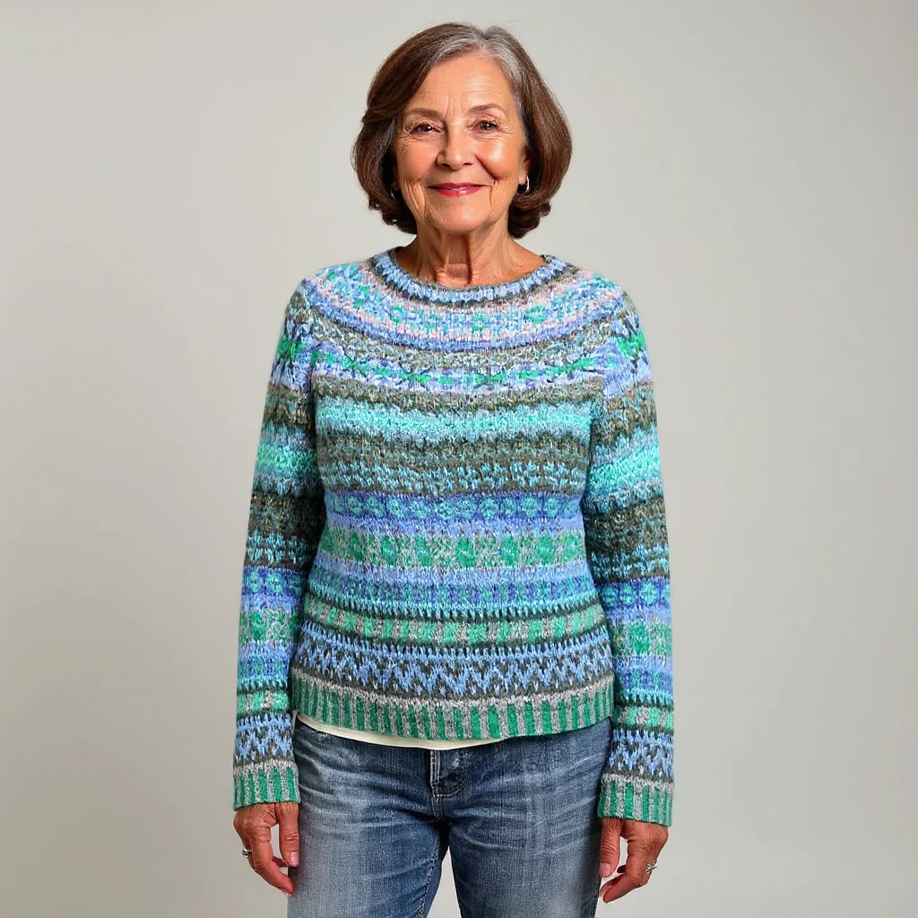 Audrey | Vintage Isländischer Pullover