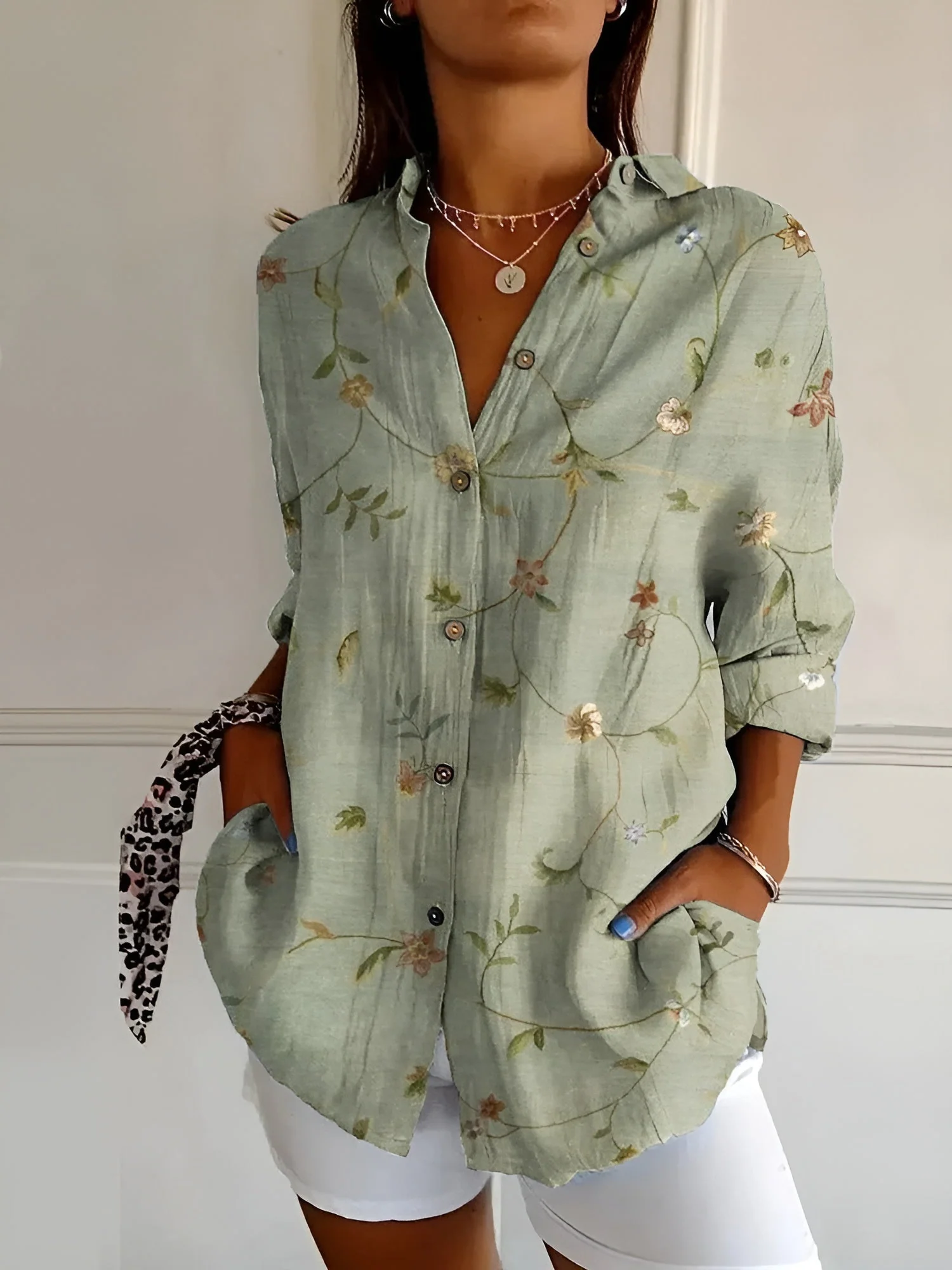 Avril™ | Schicke Bluse mit verspielten Drucken - Image 2