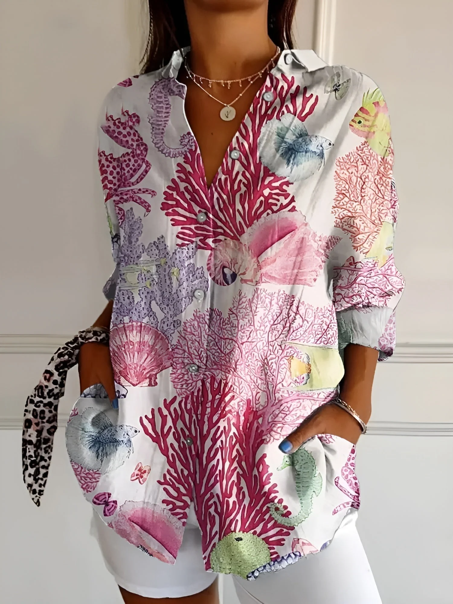 Avril™ | Schicke Bluse mit verspielten Drucken - Image 4