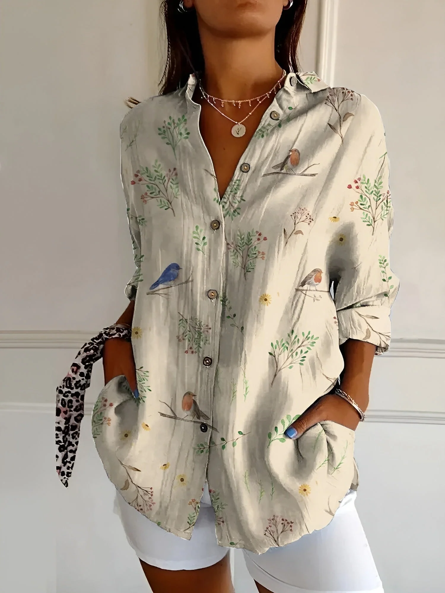 Avril™ | Schicke Bluse mit verspielten Drucken - Image 5