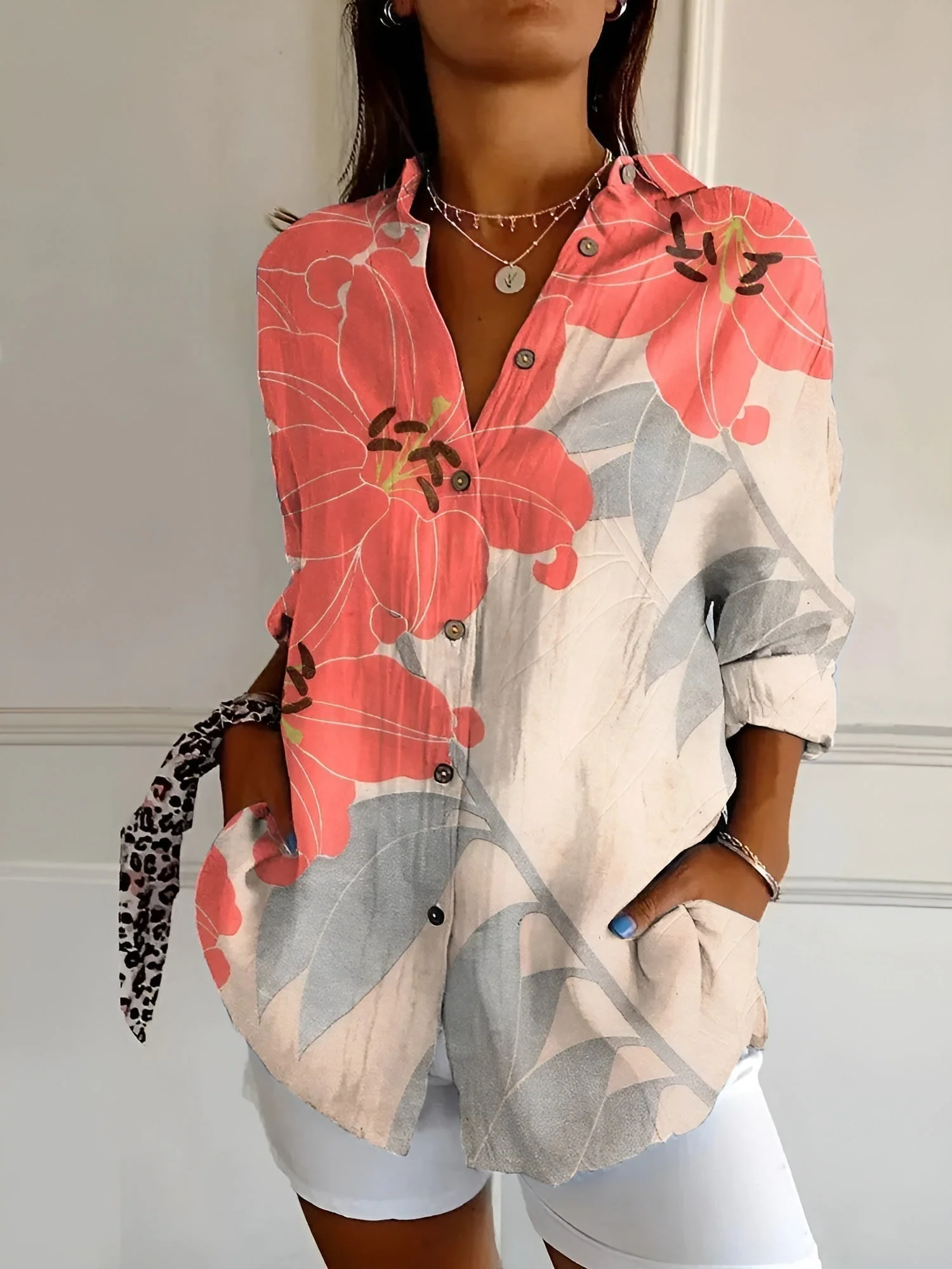 Avril™ | Schicke Bluse mit verspielten Drucken - Image 7