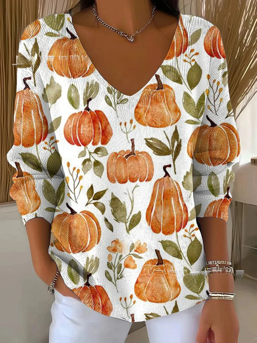 Beatrice – V-Ausschnitt Pullover mit V-Ausschnitt
