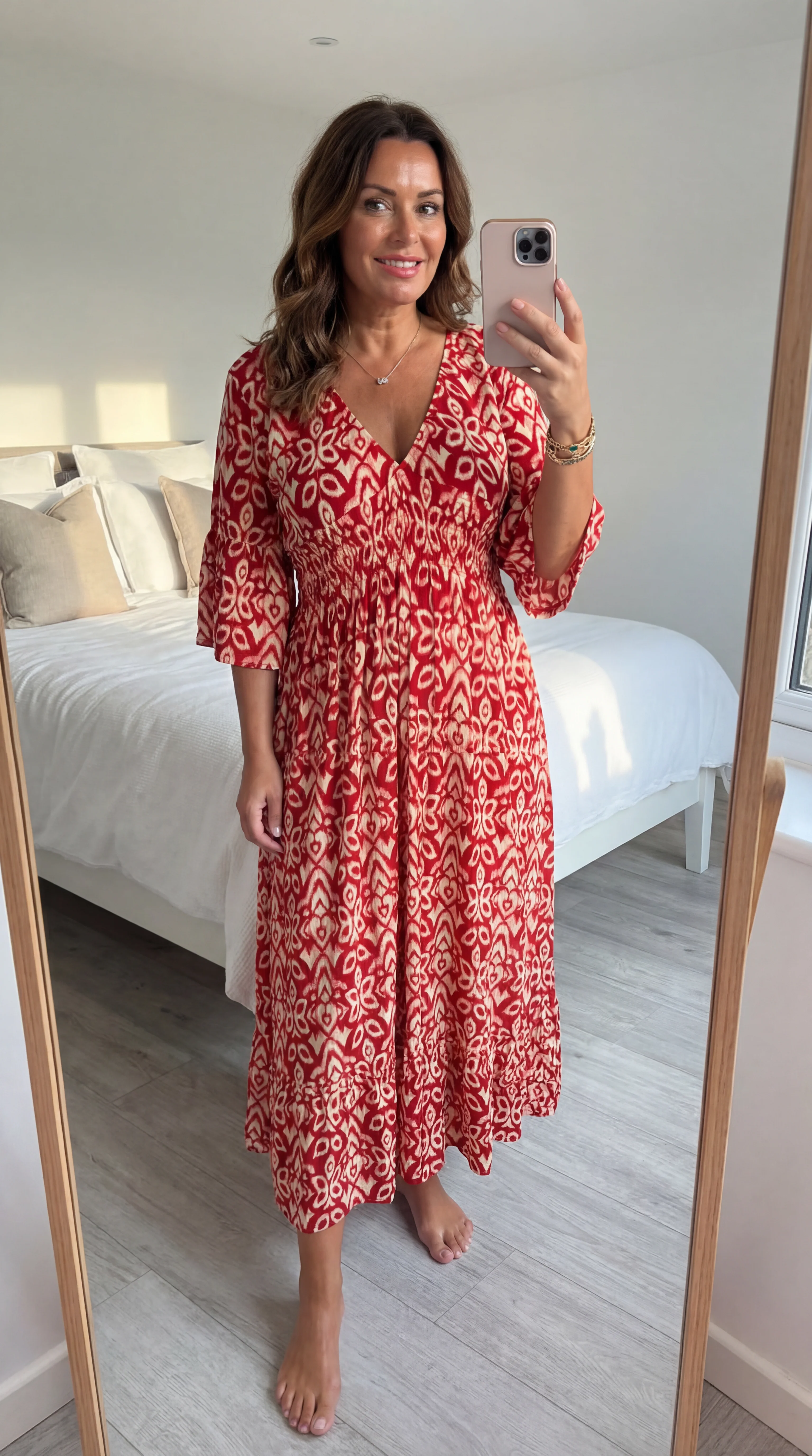 Bohemian Midi-Kleid von Selene - Image 4