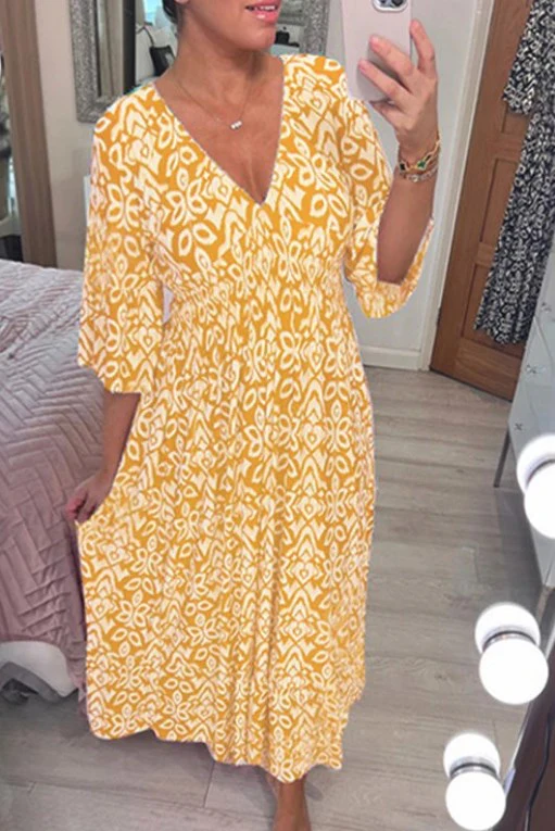 Bohemian Midi-Kleid von Selene - Image 6