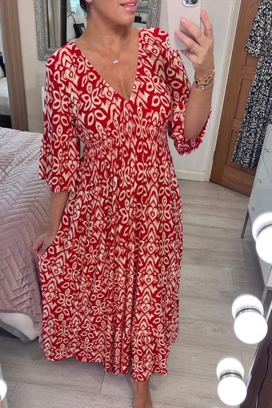 Bohemian Midi-Kleid von Selene - Image 8