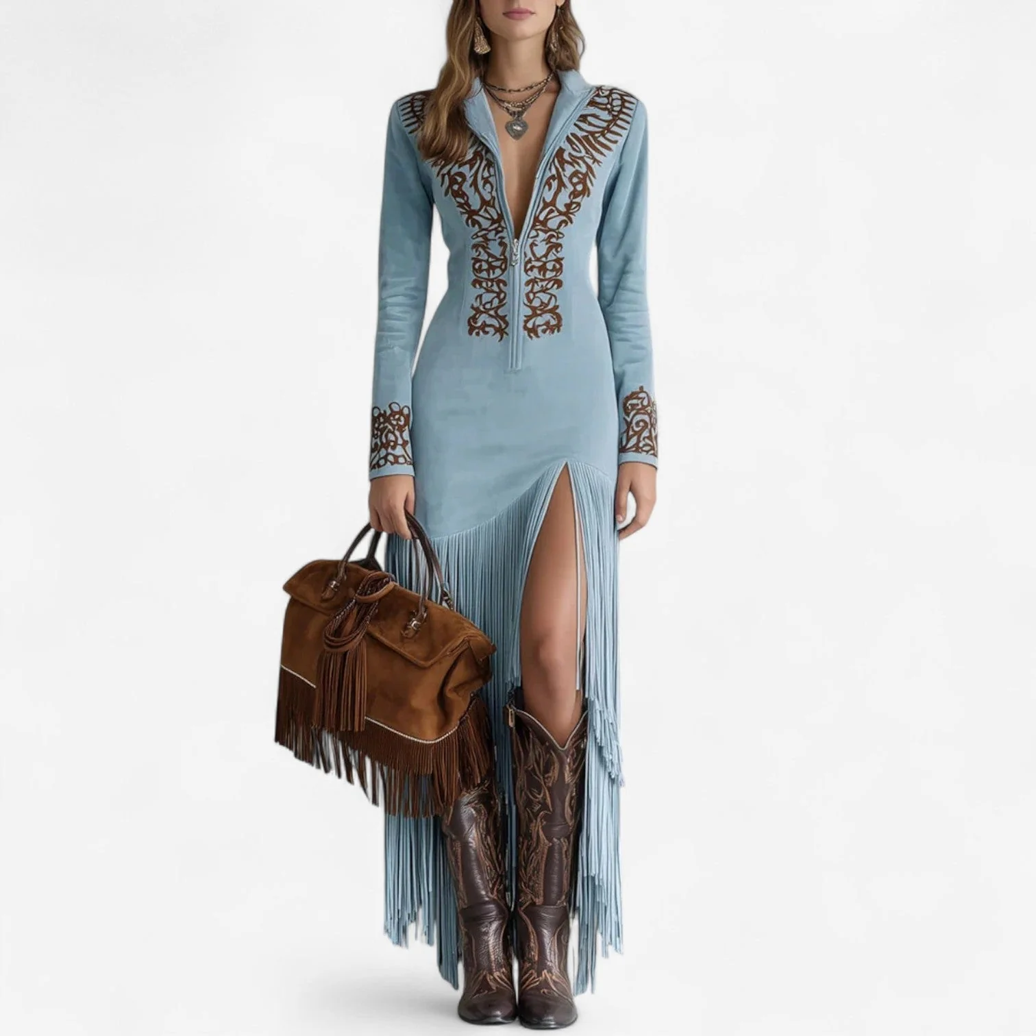 Boisset™ Ethnische Robe