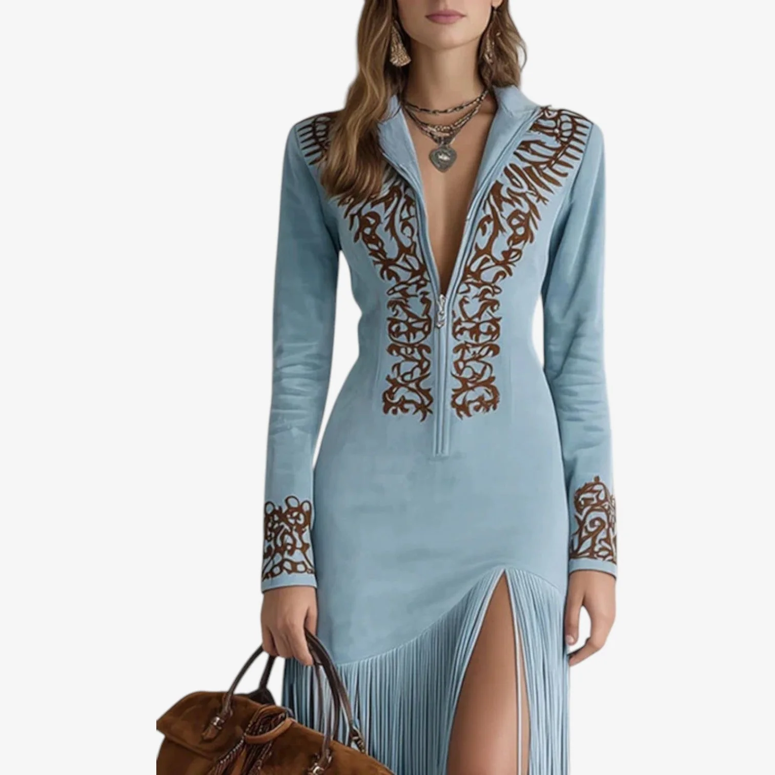 Boisset™ Ethnische Robe - Image 2