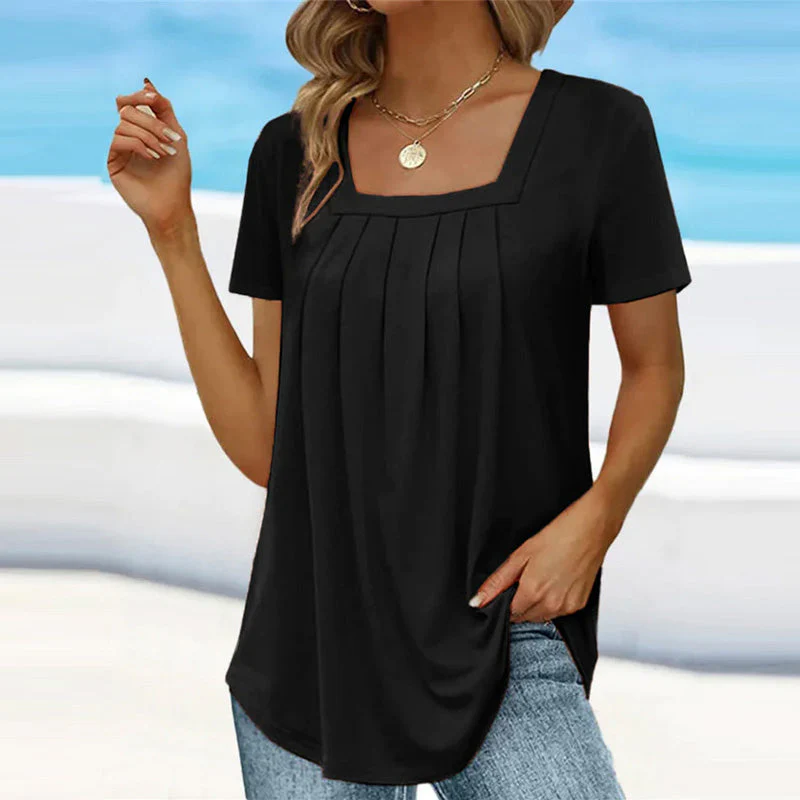 Brenda™ | Elegante Plissee-Bluse - Image 3