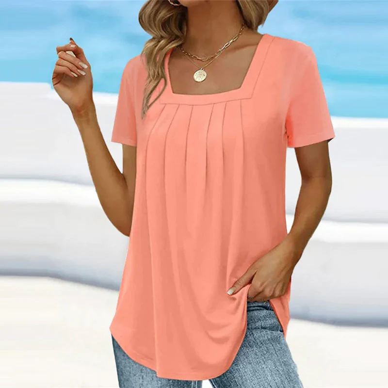 Brenda™ | Elegante Plissee-Bluse - Image 4