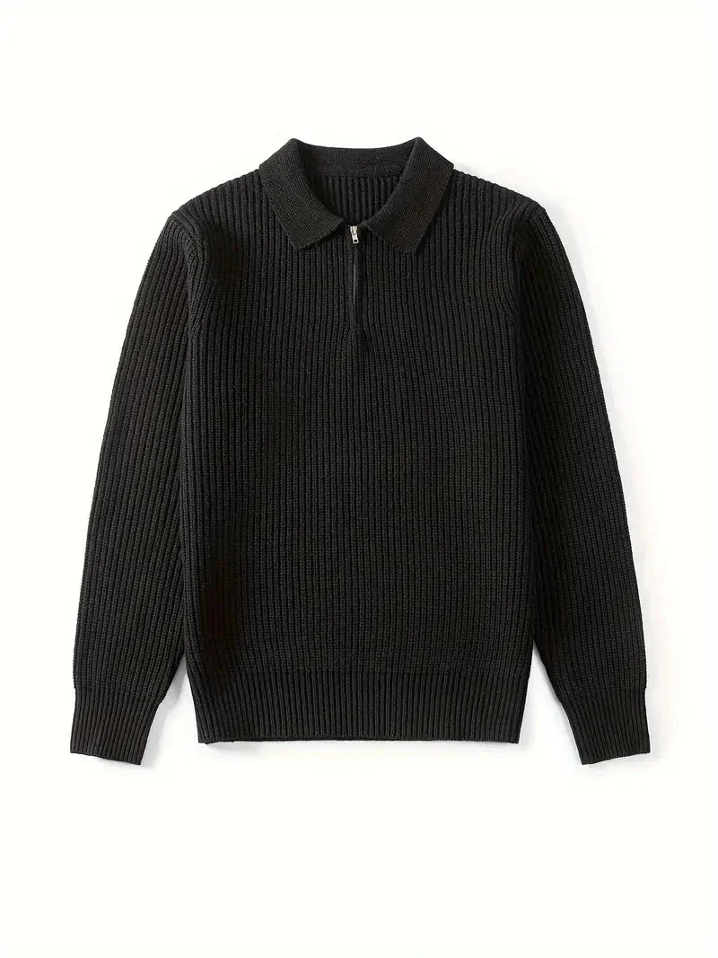 Brit & Boho™️ | Der moderne schlanke Quarter Zip - Image 4