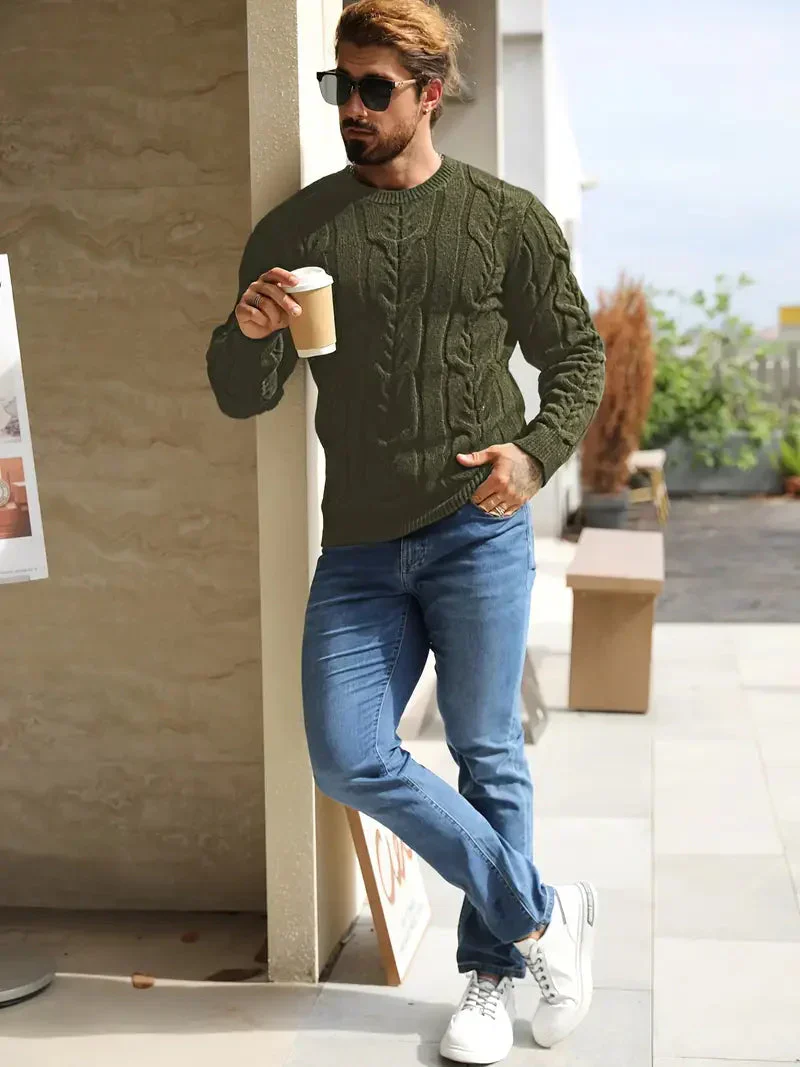 Brit & Boho™️ | Graphica Geo Strickpullover - Image 20