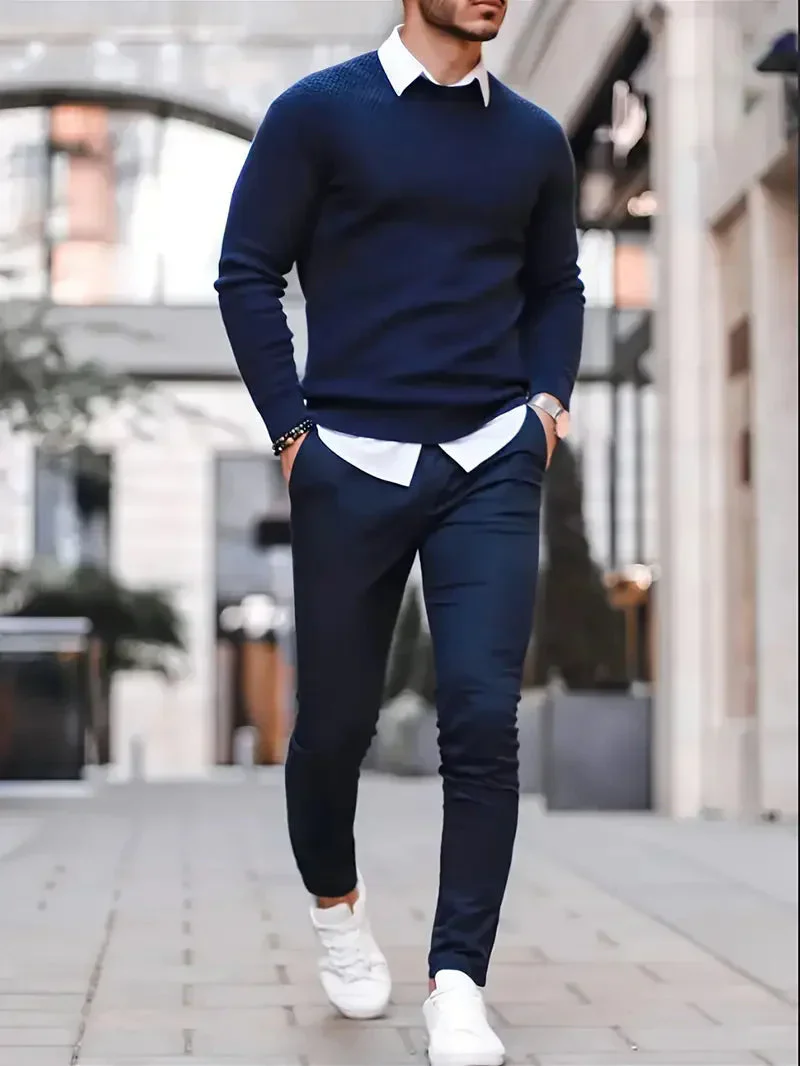 Brit & Boho™️ | Oliver Essential Strickpullover - Image 6