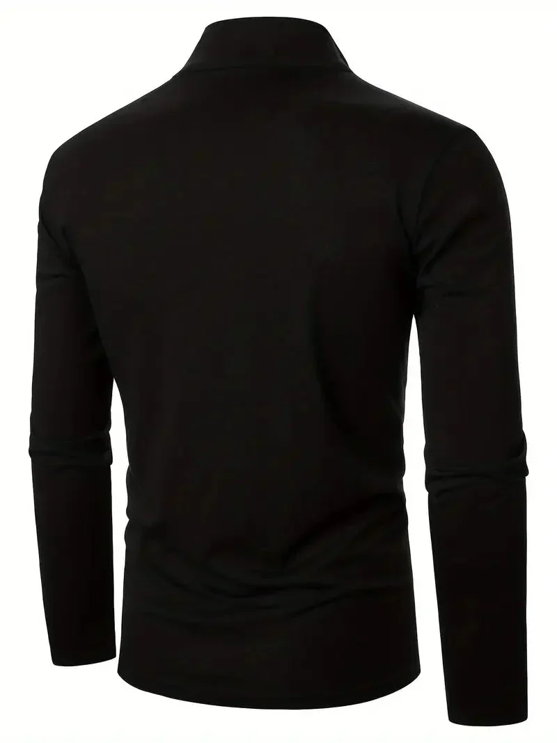 Brit & Boho™  | Der Aspen Colorblock Quarter-Zip - Image 3