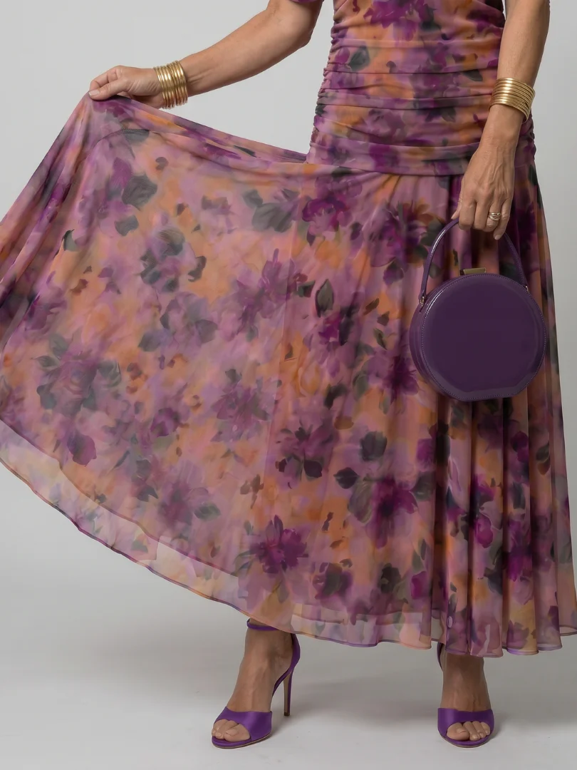 Calen | Off-Shoulder Midi-Kleid - Image 3